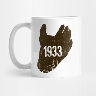 KONG FOOTPRINT - 1933 Mug